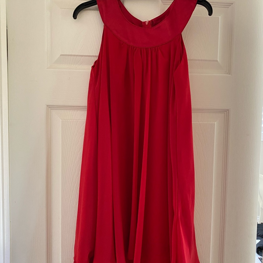 Red dress